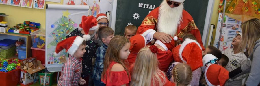 Wizyta Św. Mikołaja gr. V