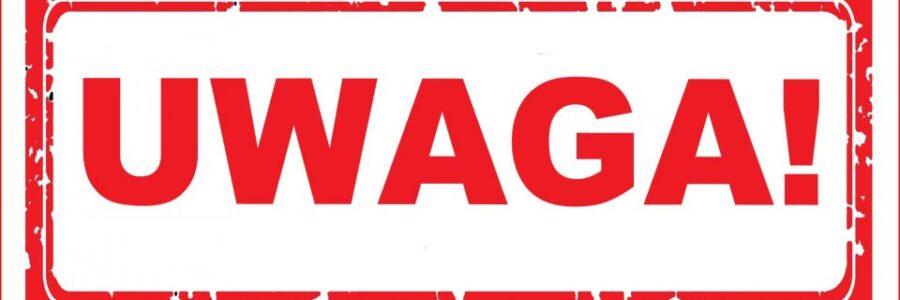 Ważna informacja !