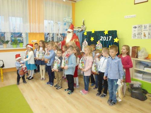 Przedszkole Radgoszcz - wizyta św. Mikołaja8
